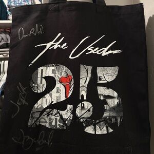 The Used Limited edition signed tour bag